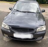 Решетка радиатора Hyundai Accent матовая